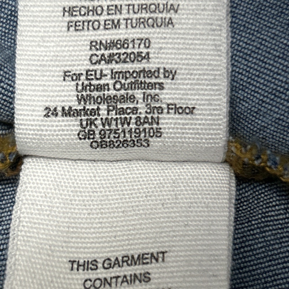 FREE PEOPLE WOMEN'S MID WASH HIGH RISE JUST FLOAT ON FLARE JEANS STRETCH 27R - Picture 15 of 15